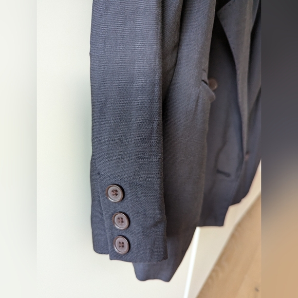 Silence + Noise Navy Oversized Blazer Size XS - Picture 5 of 7